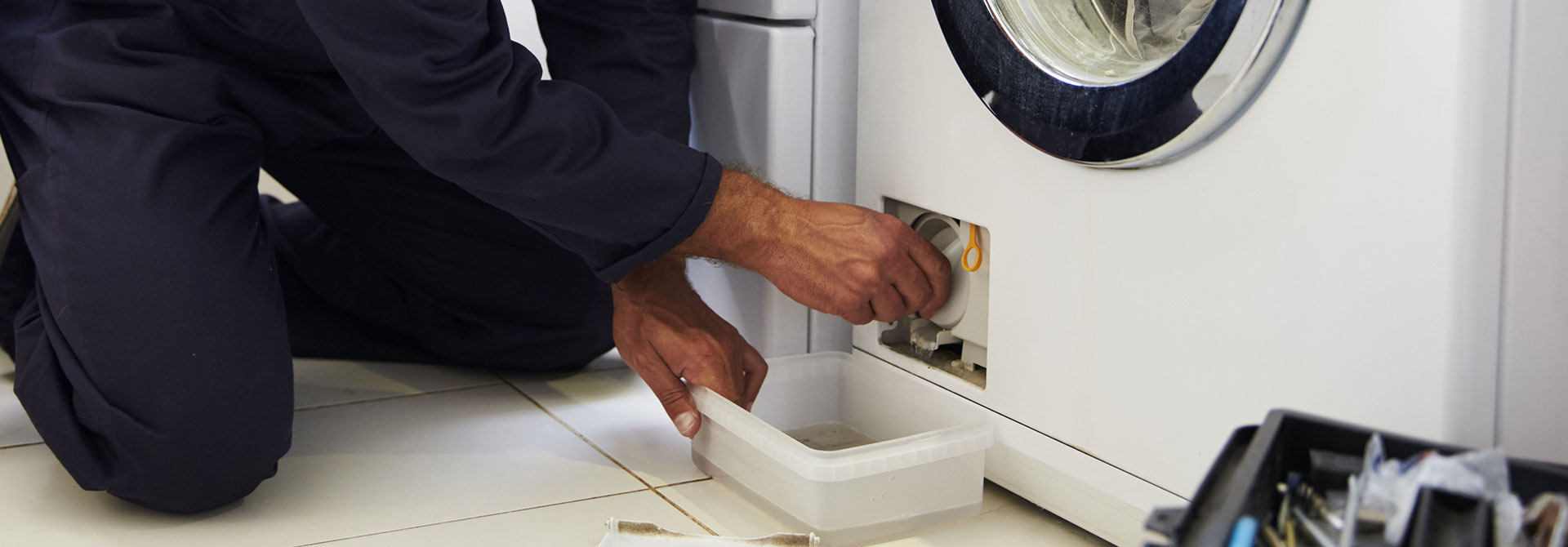 How to clean your washing machine filter Just Fixed